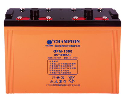 冠军蓄电池的结构特点